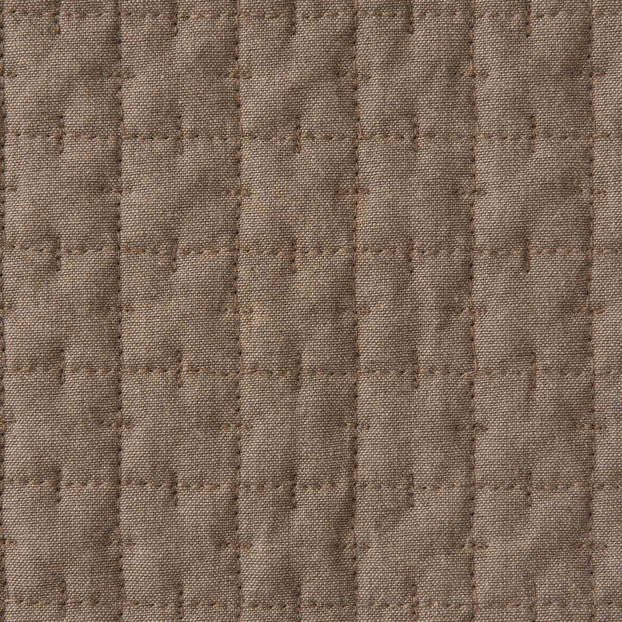 WASHED COTTON QUILTED RUG