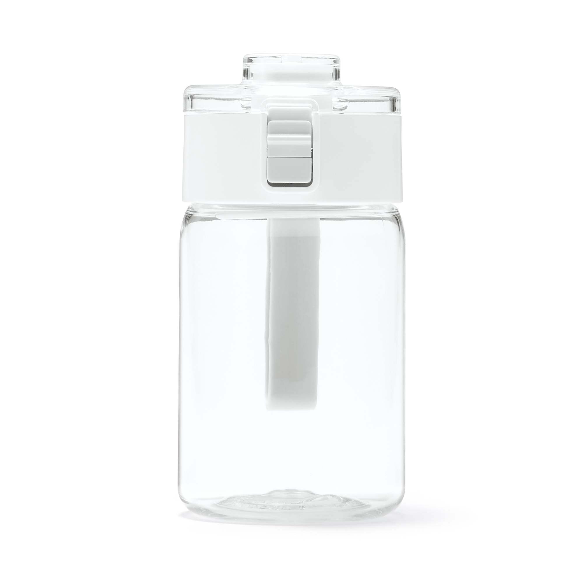 [A]Clear travel mug