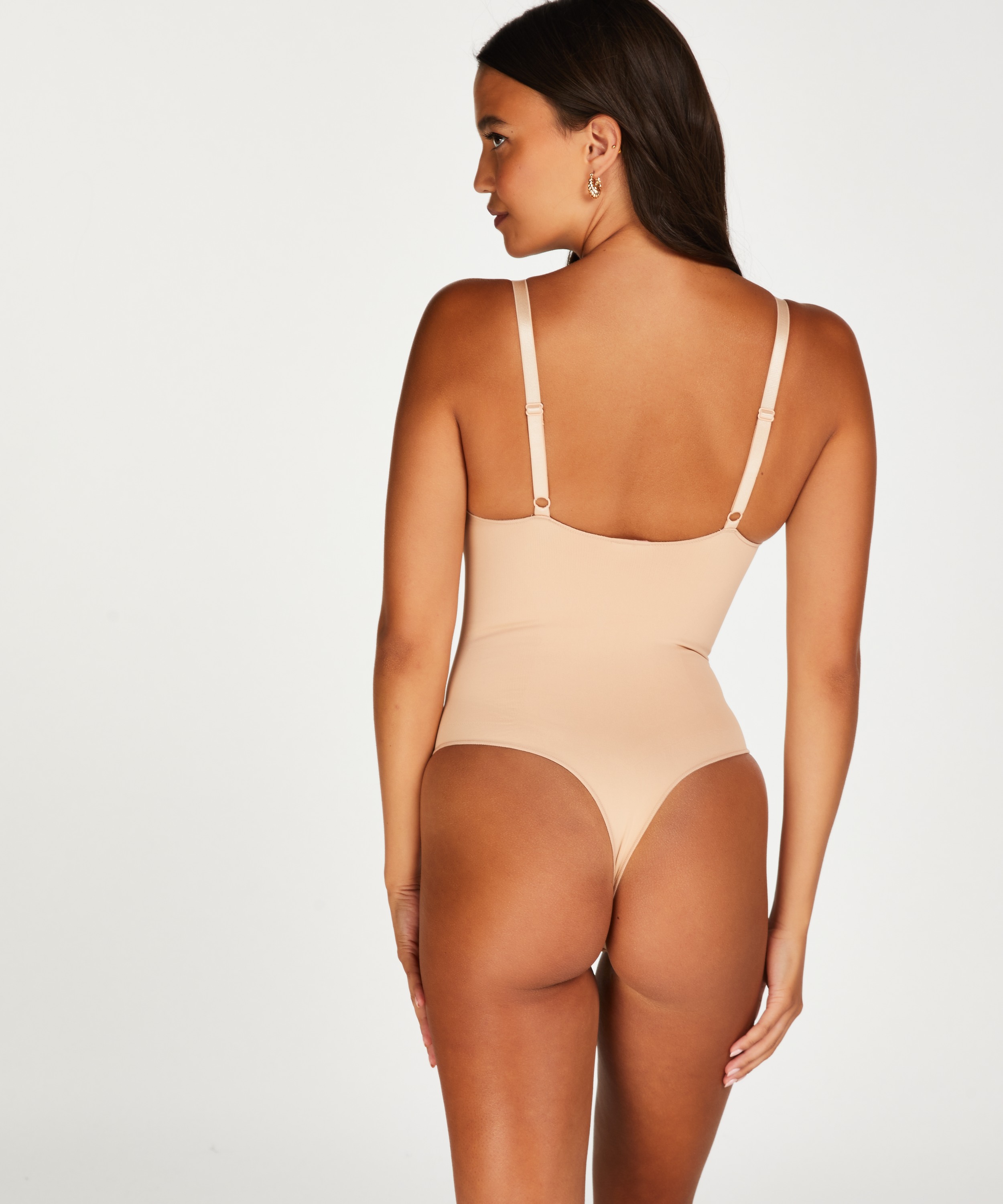 Seamless Enhancing High Leg Bodysuit