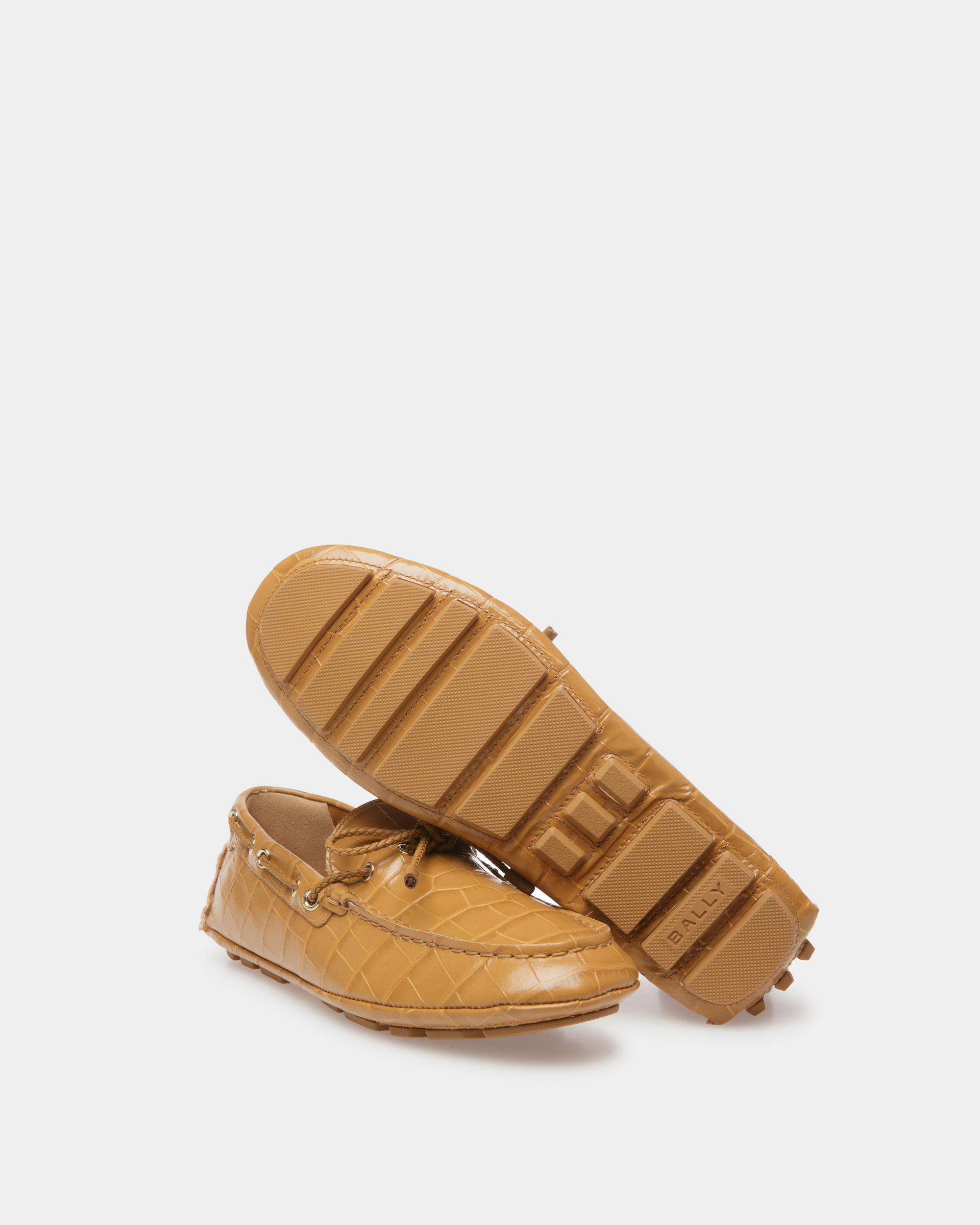 Kyan-Croc-W Leather Drivers