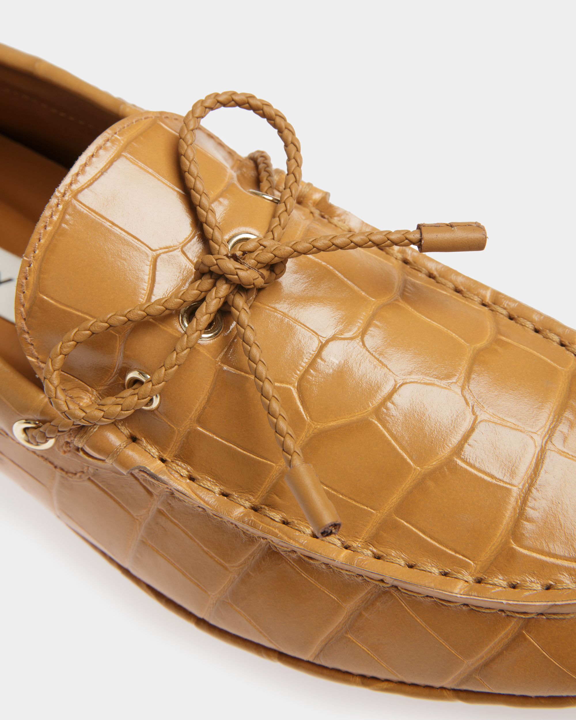 Kyan-Croc-W Leather Drivers