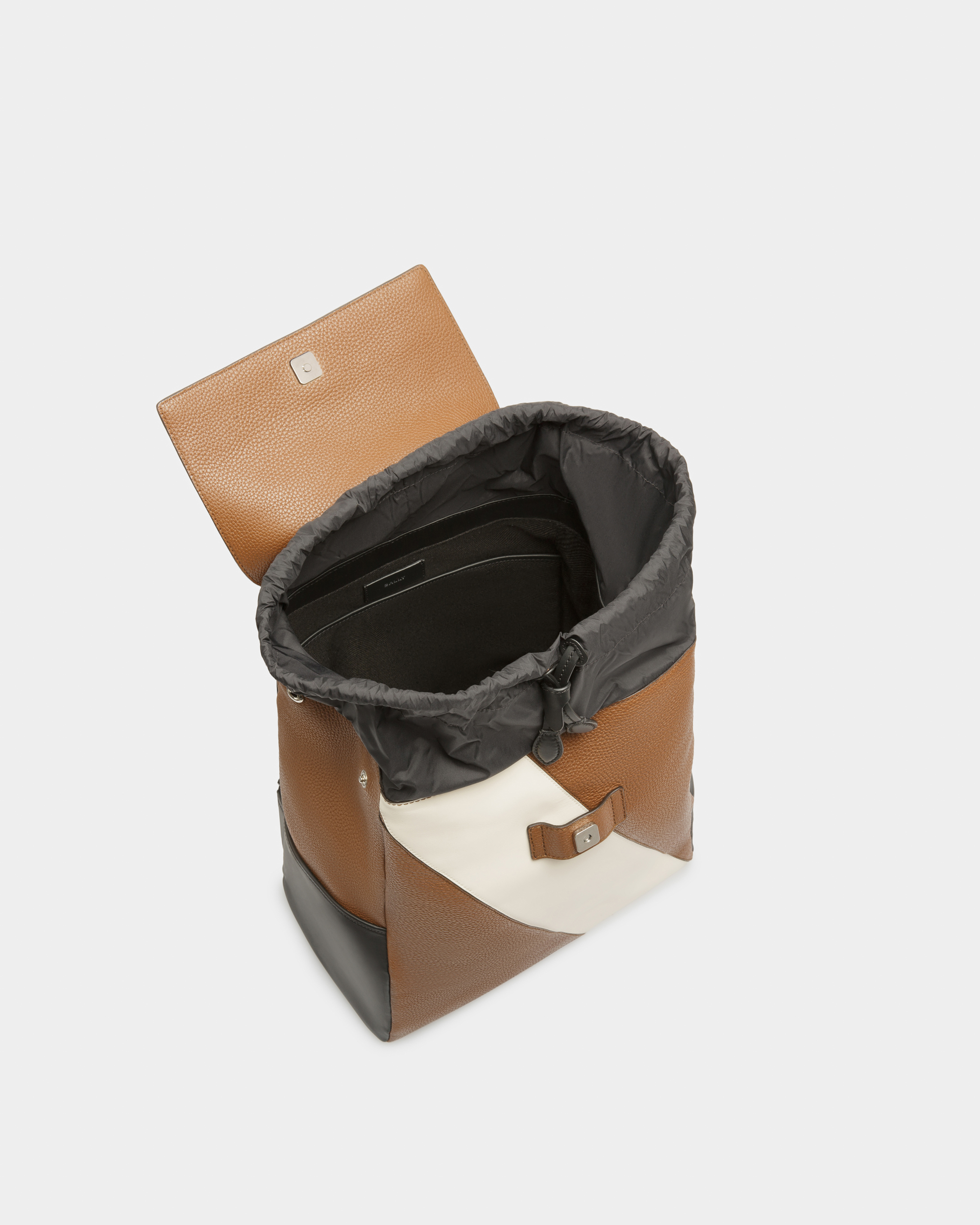 Lago Backpack In Brown Leather