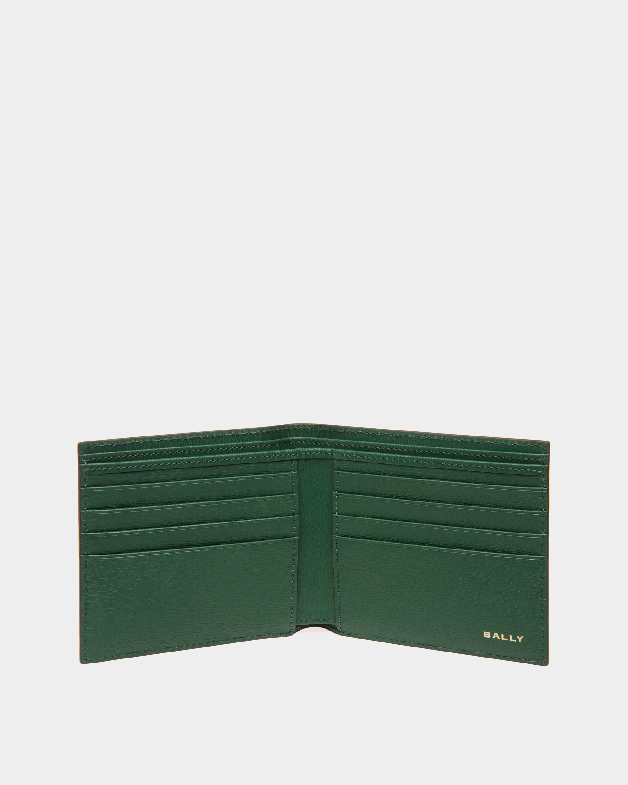 Pennant Wallet In Desert And Kelly Green Leather And TPU