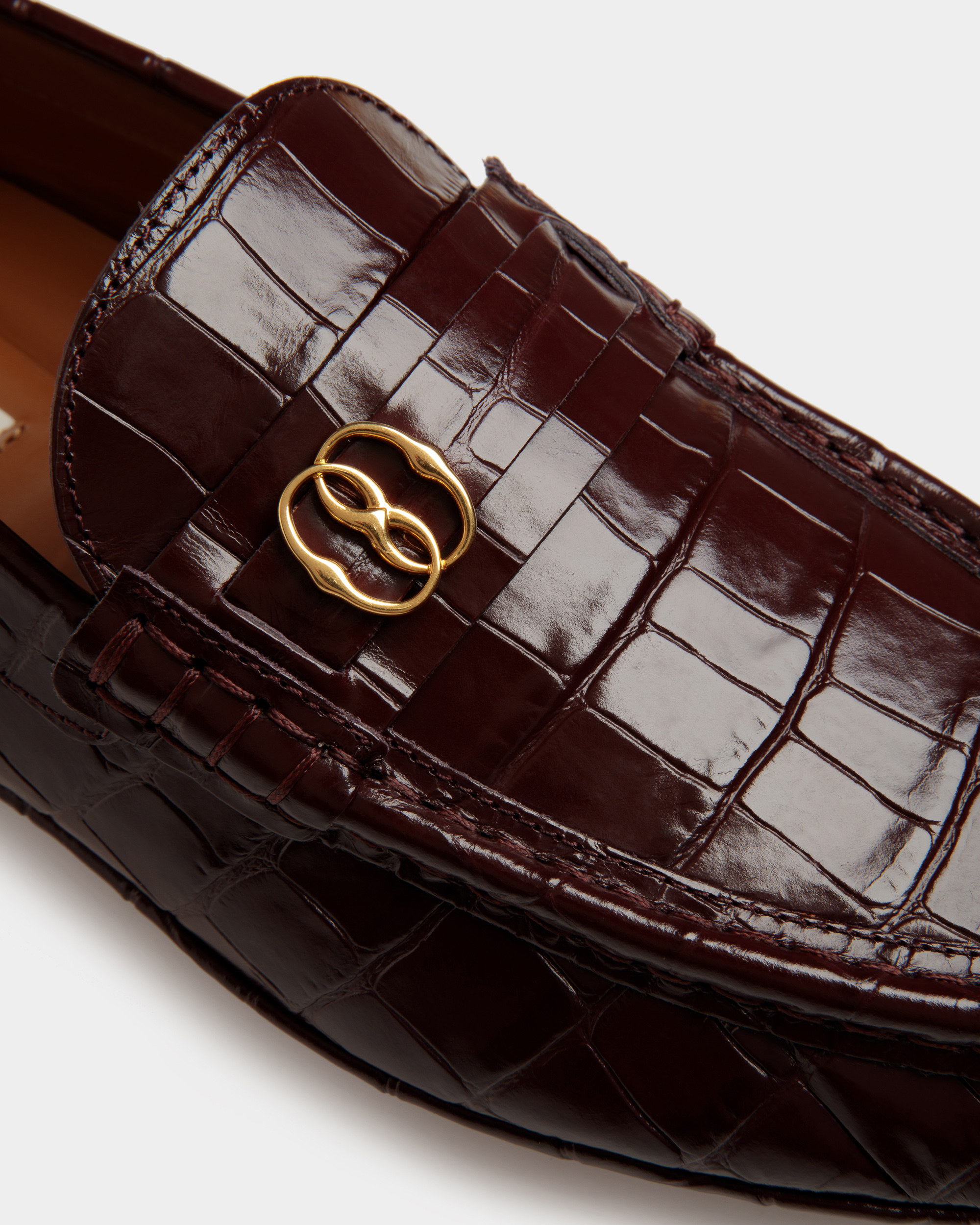 Keeper-Croc Leather Drivers