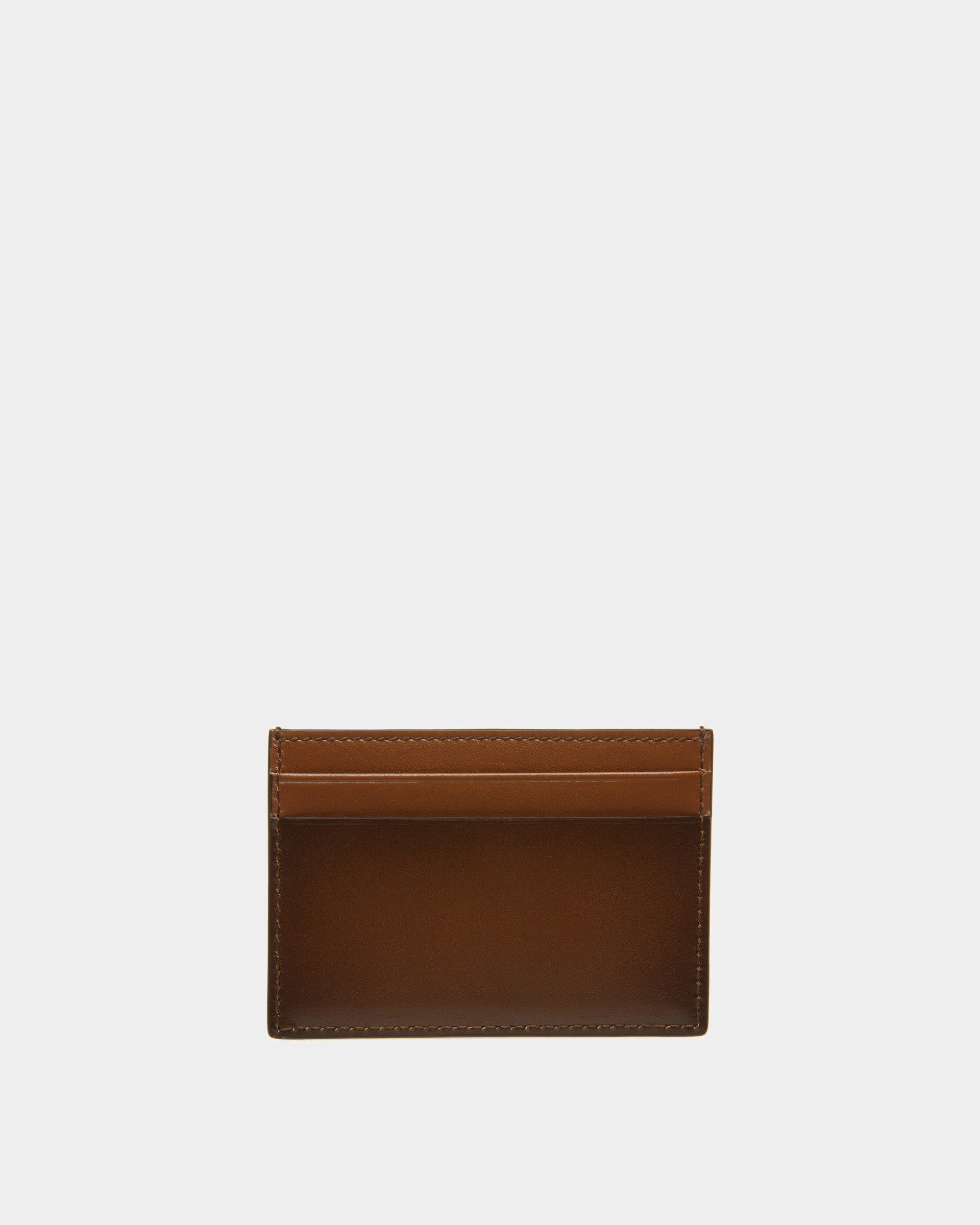 Speciale Card Holder In Brown Leather
