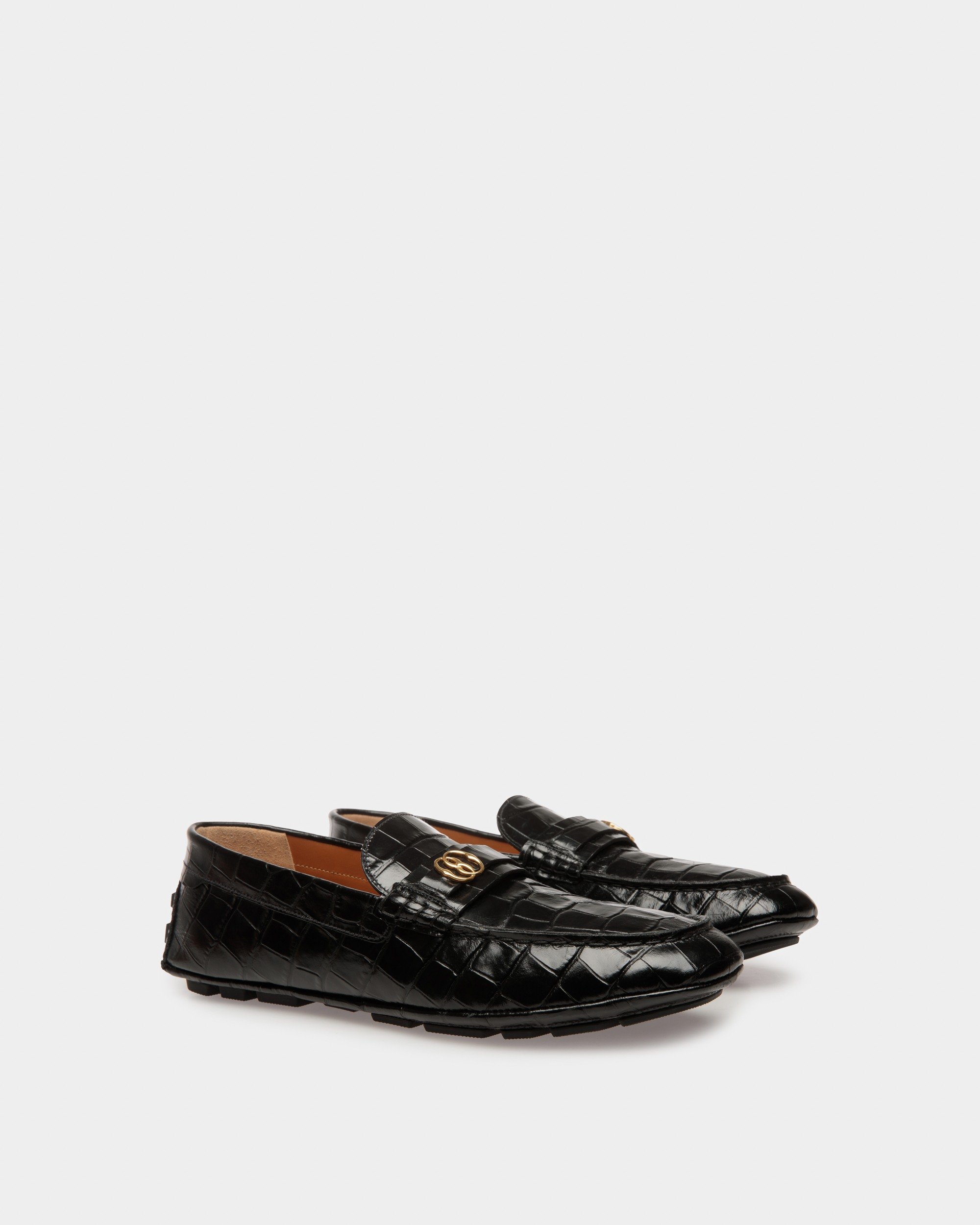 Keeper-Croc Leather Drivers