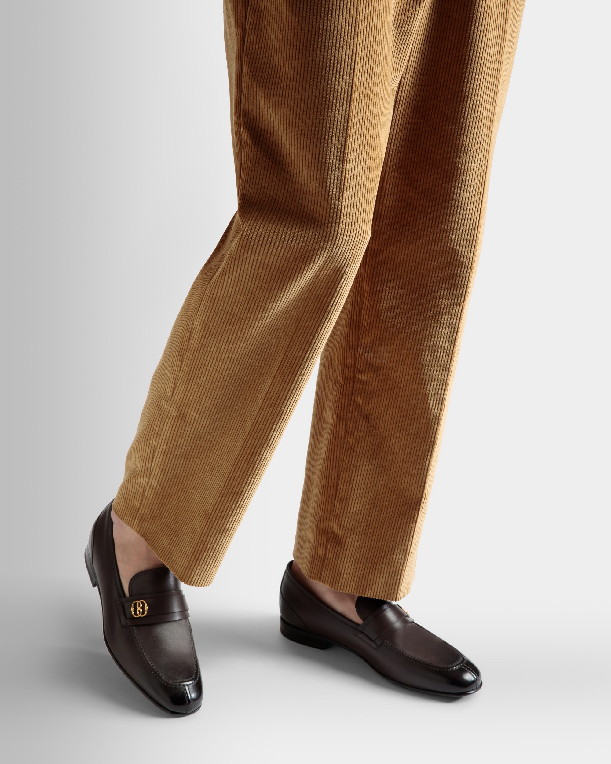 Sadei Leather Loafers
