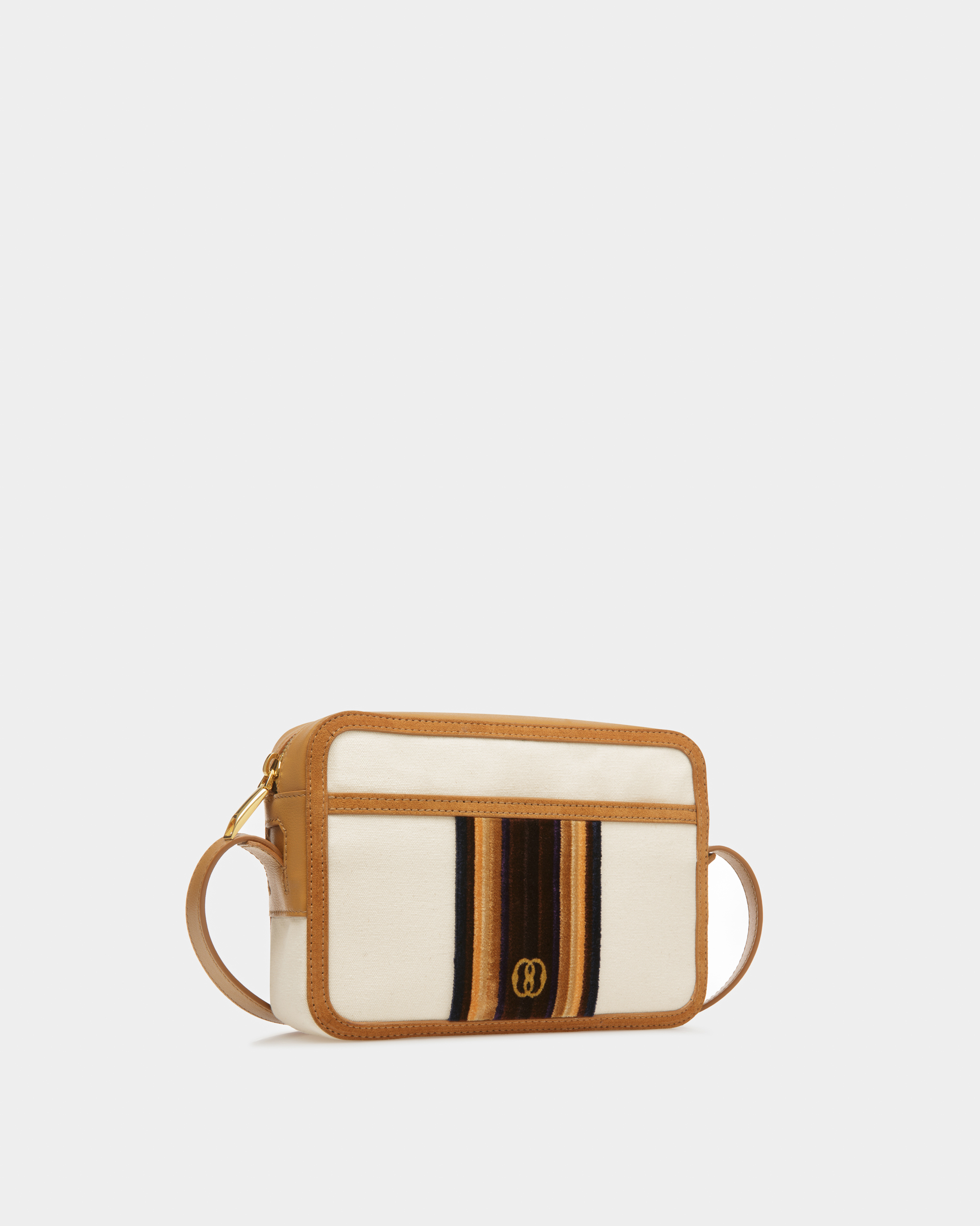 Gare Crossbody Bag In Natural And Desert Fabric