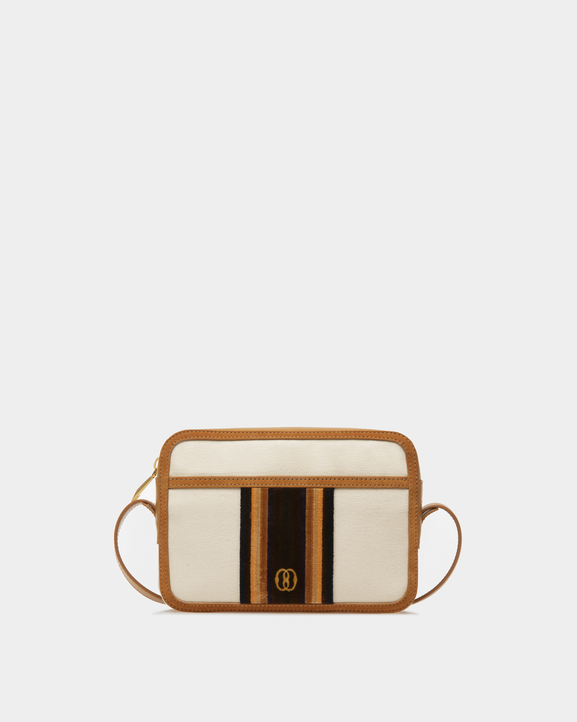 Gare Crossbody Bag In Natural And Desert Fabric