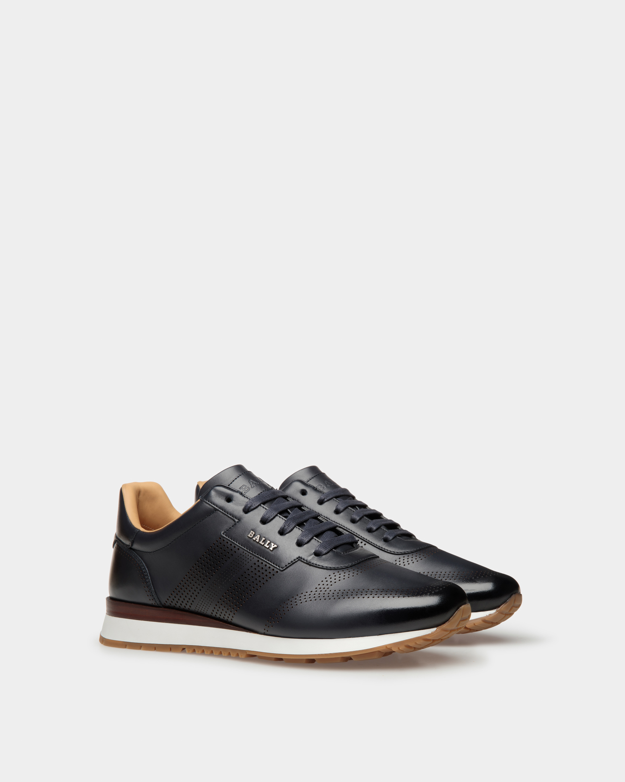 Asken-Fo Leather Sneakers