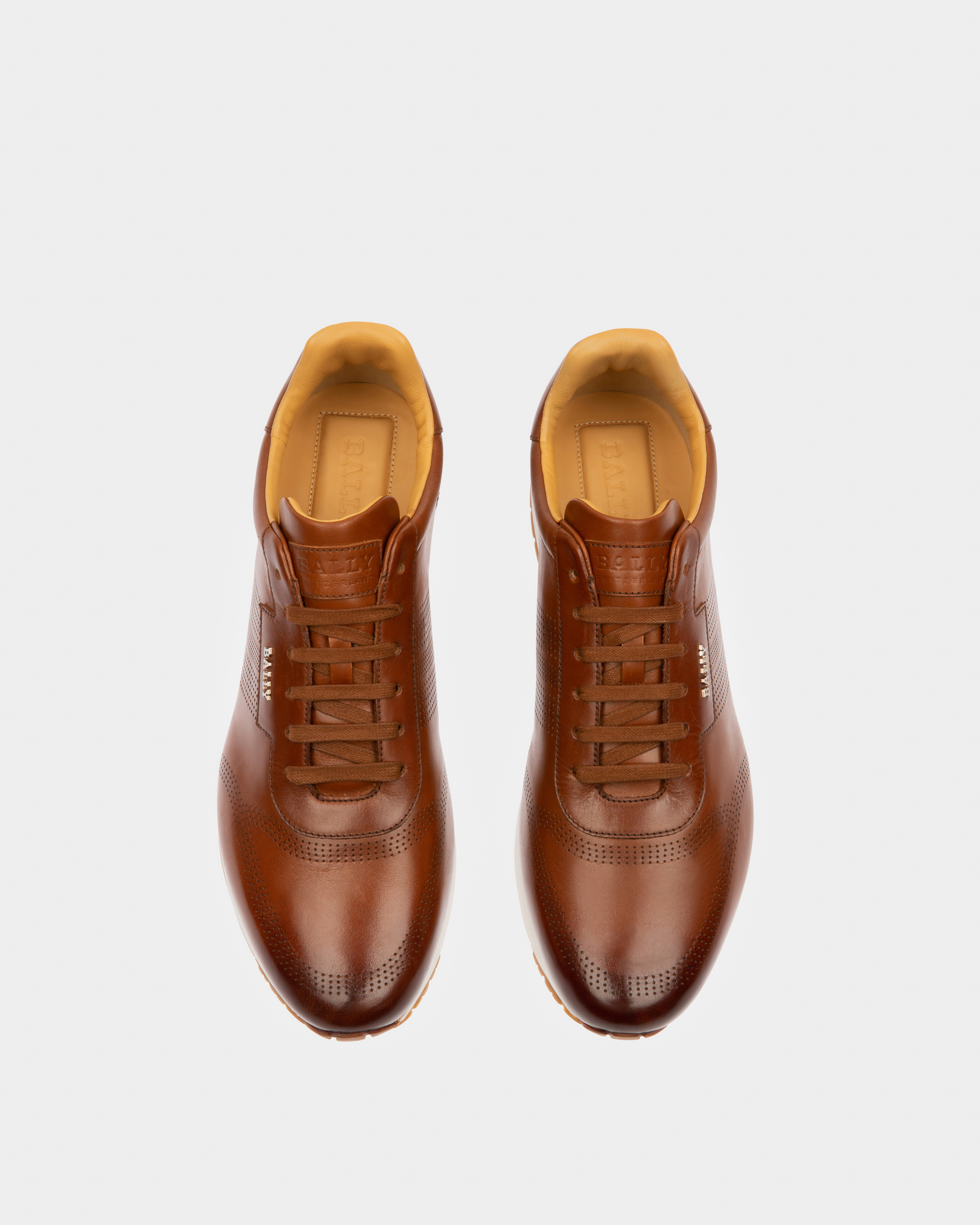 Asken-Fo Leather Sneakers