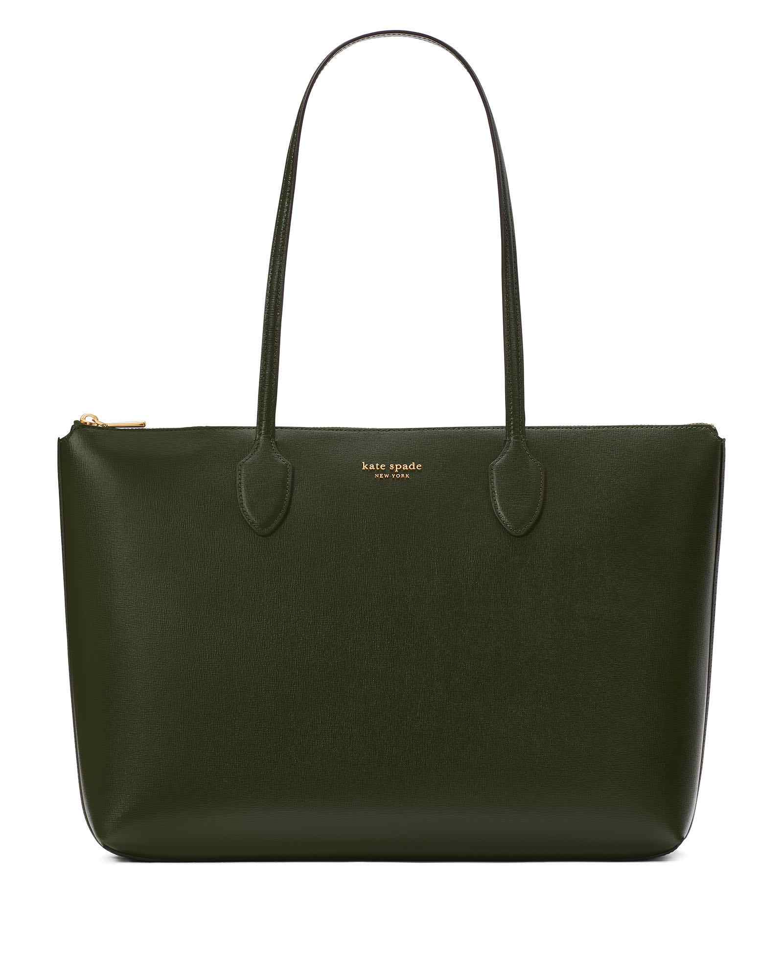 BLEECKER LARGE ZIP TOP TOTE