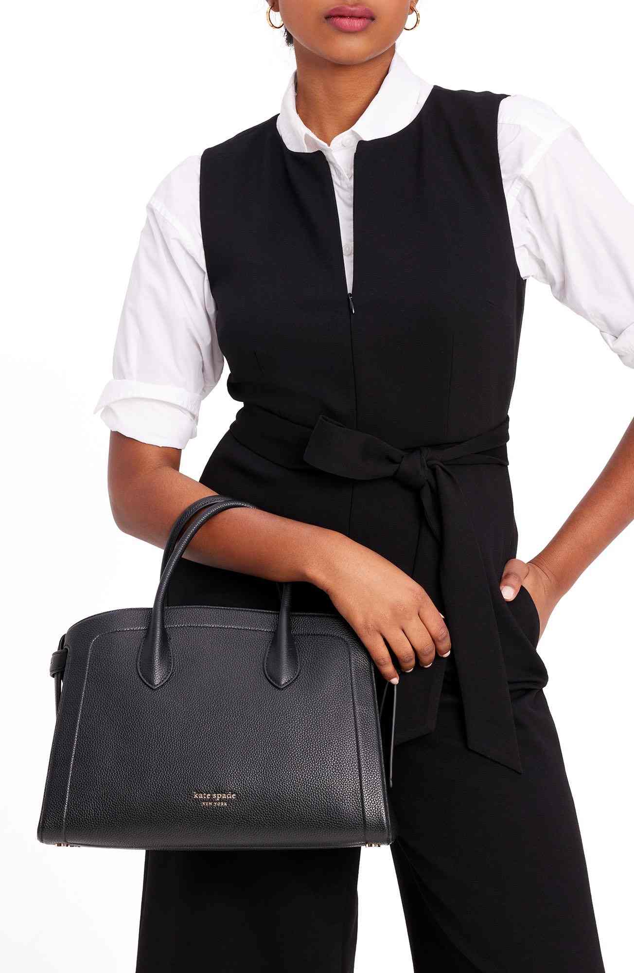 KNOTT LARGE ZIP TOP SATCHEL