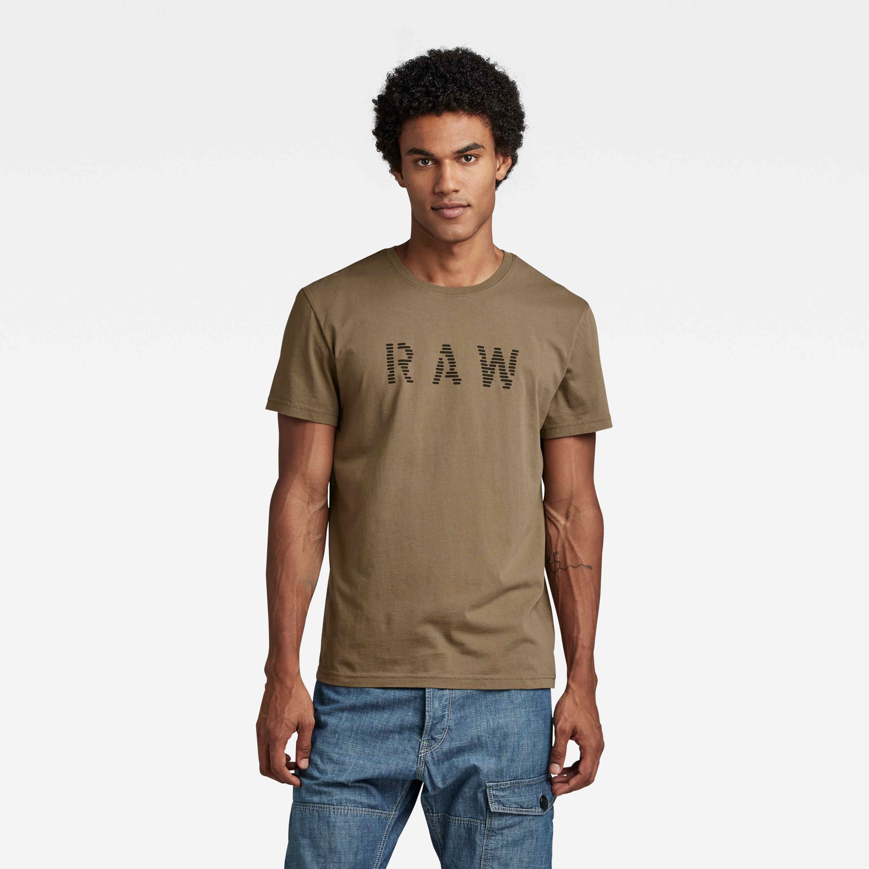 RAW Logo Print T-Shirt