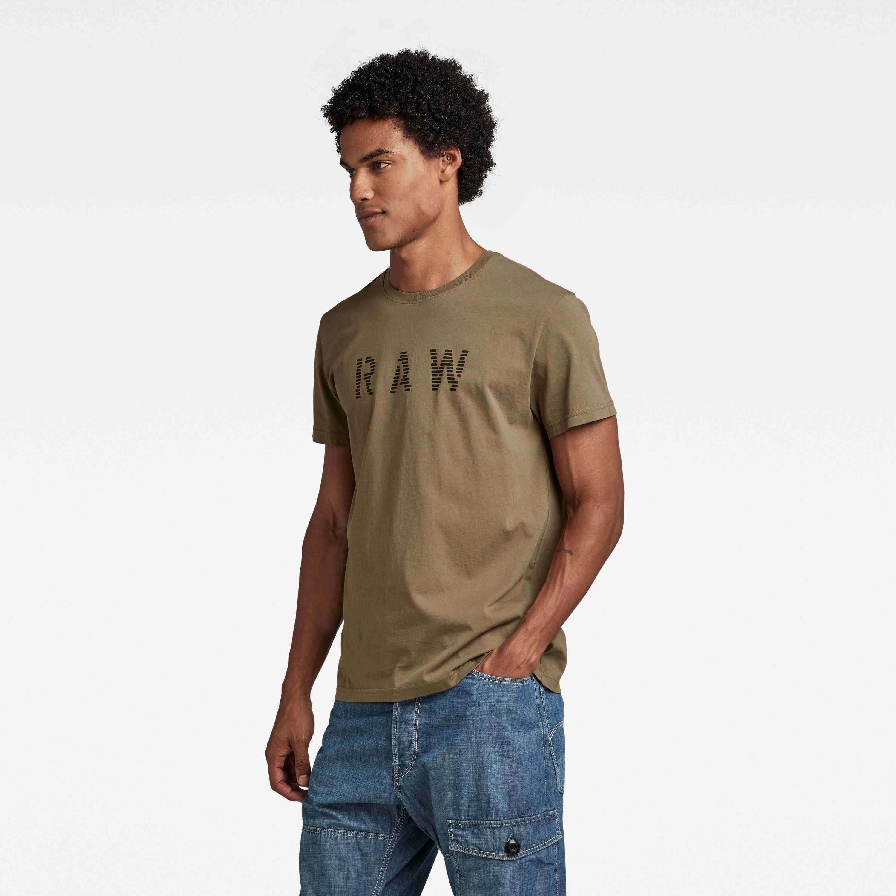 RAW Logo Print T-Shirt
