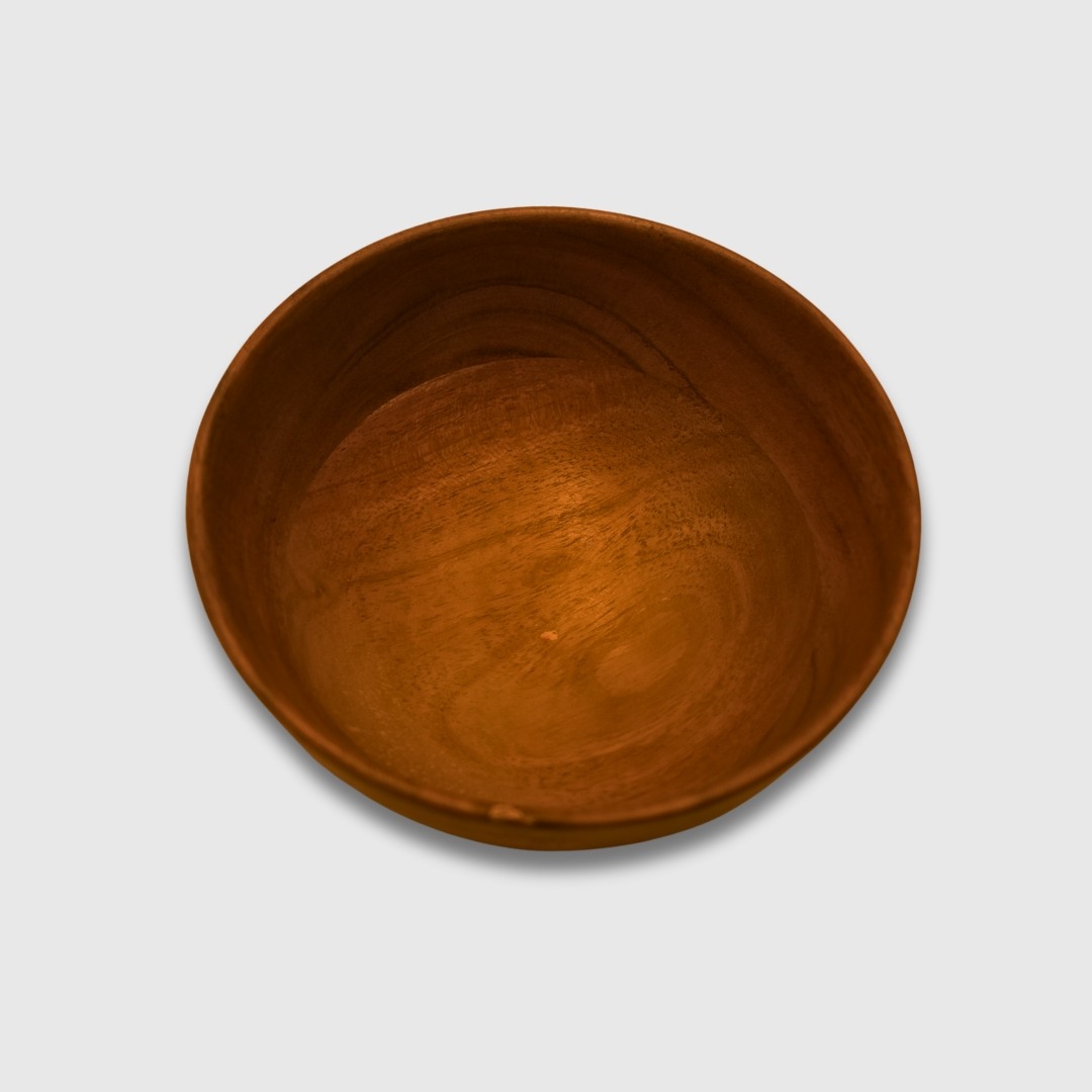 MUJI | ACACIA PLATE DEEP ROUND 1