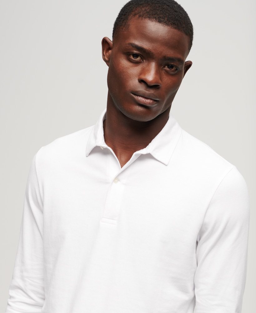 STUDIOS LONG SLEEVE JERSEY POLO SHIRT