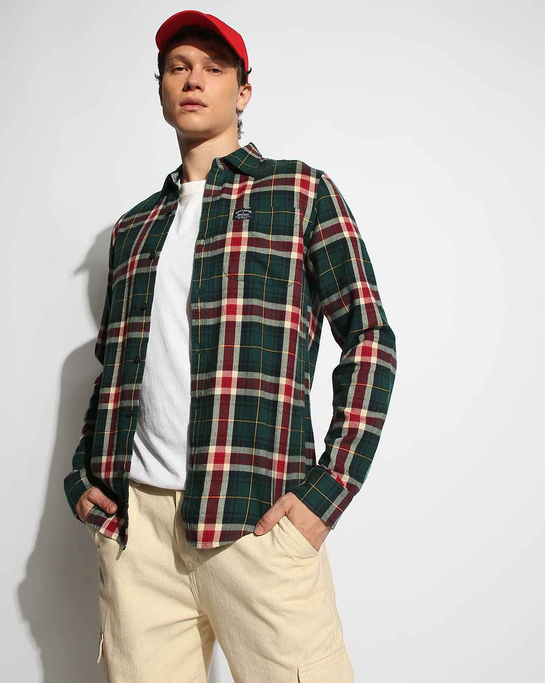 ORGANIC COTTON LUMBERJACK CHECK SHIRT