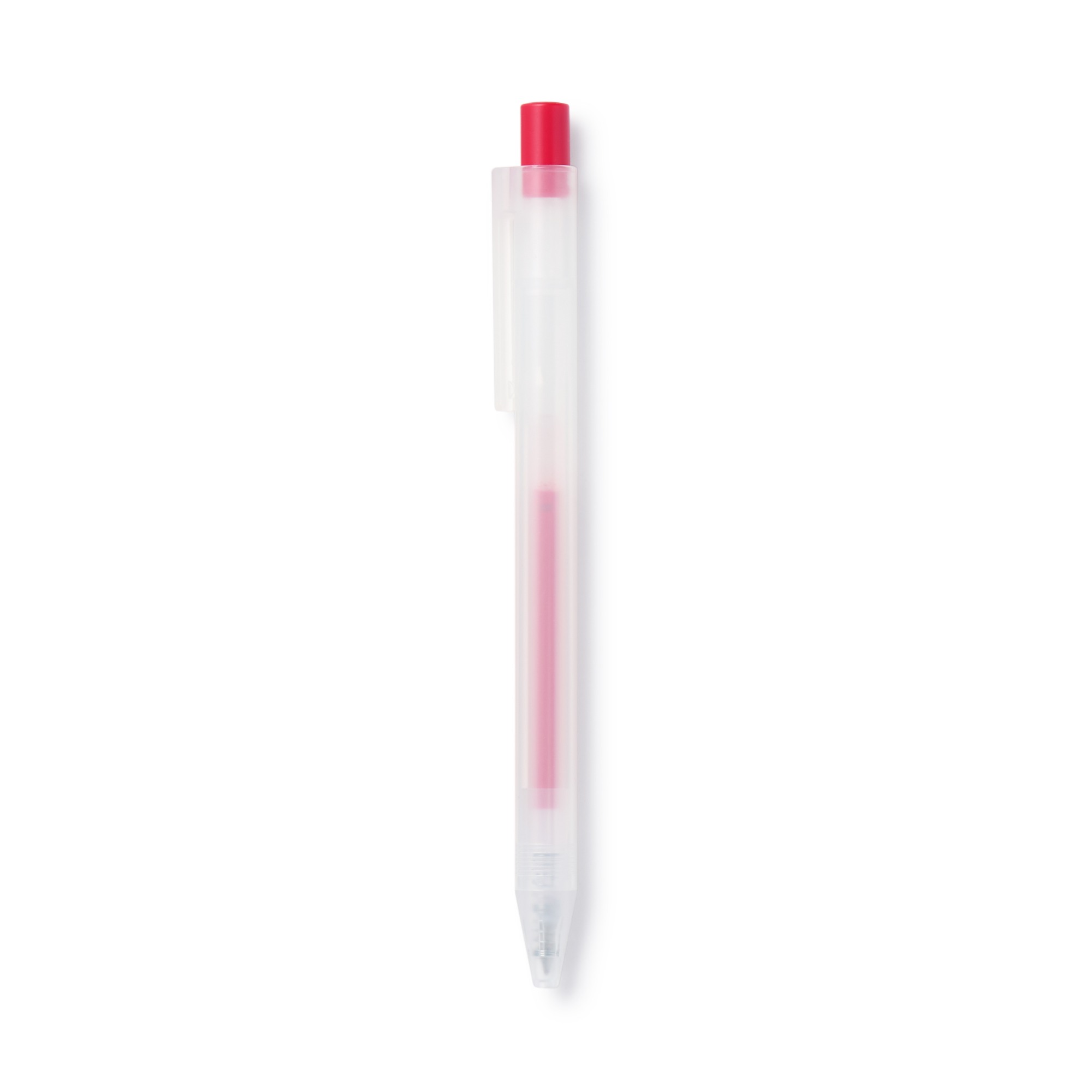 Smooth gel ink Ballpoint pen Knock type