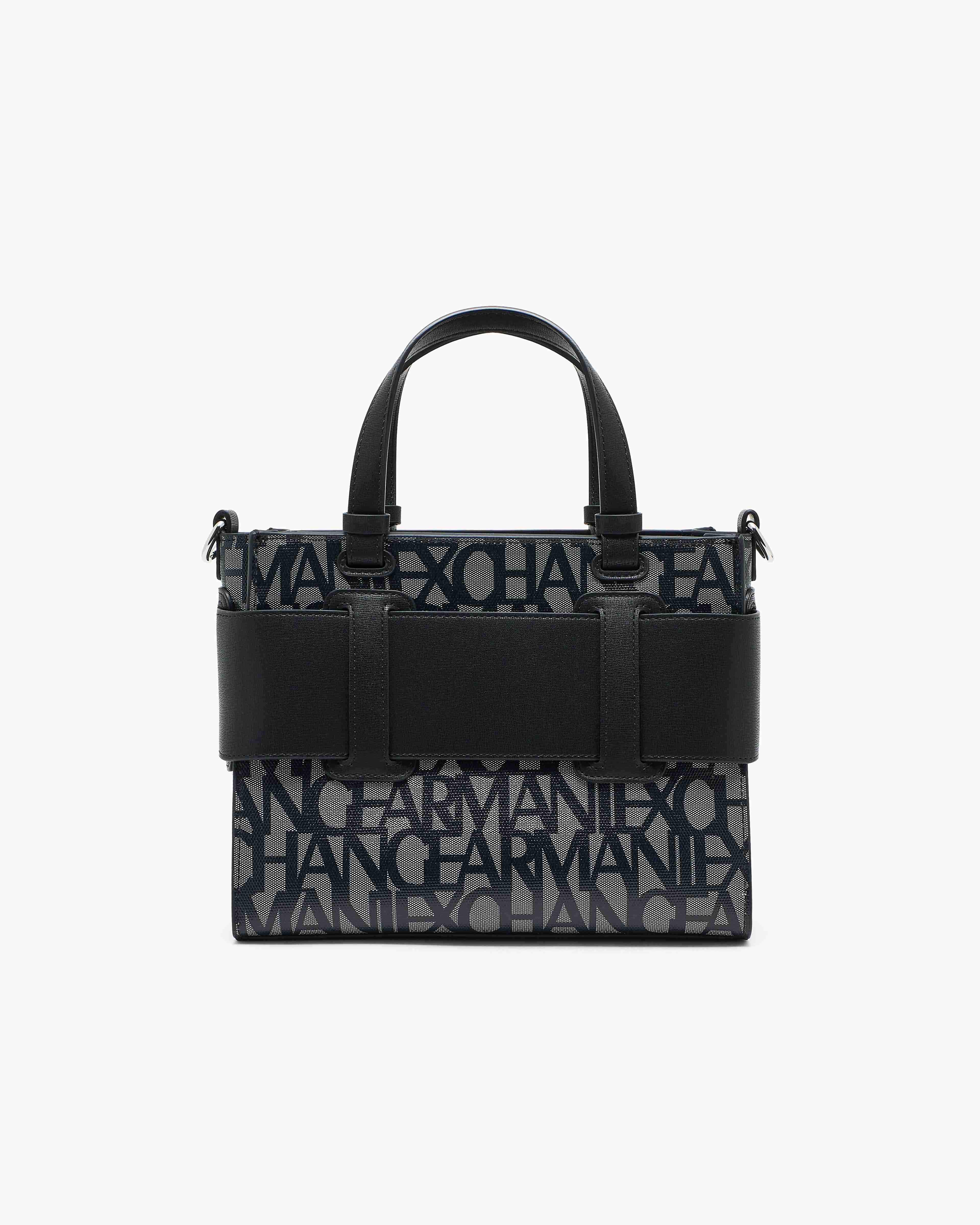 Susy All-Over Logo Print Shopping Bag