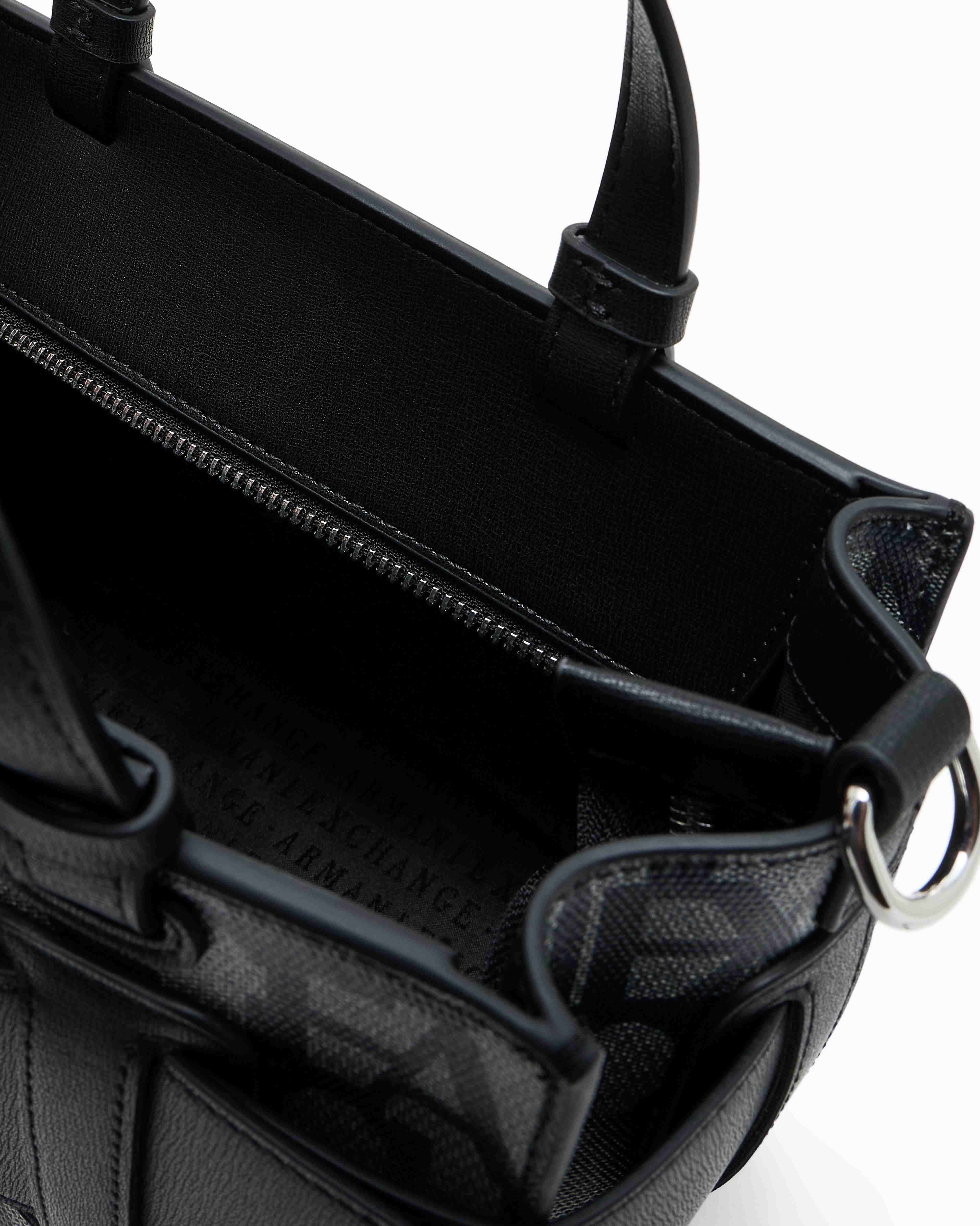 Susy All-Over Logo Print Shopping Bag