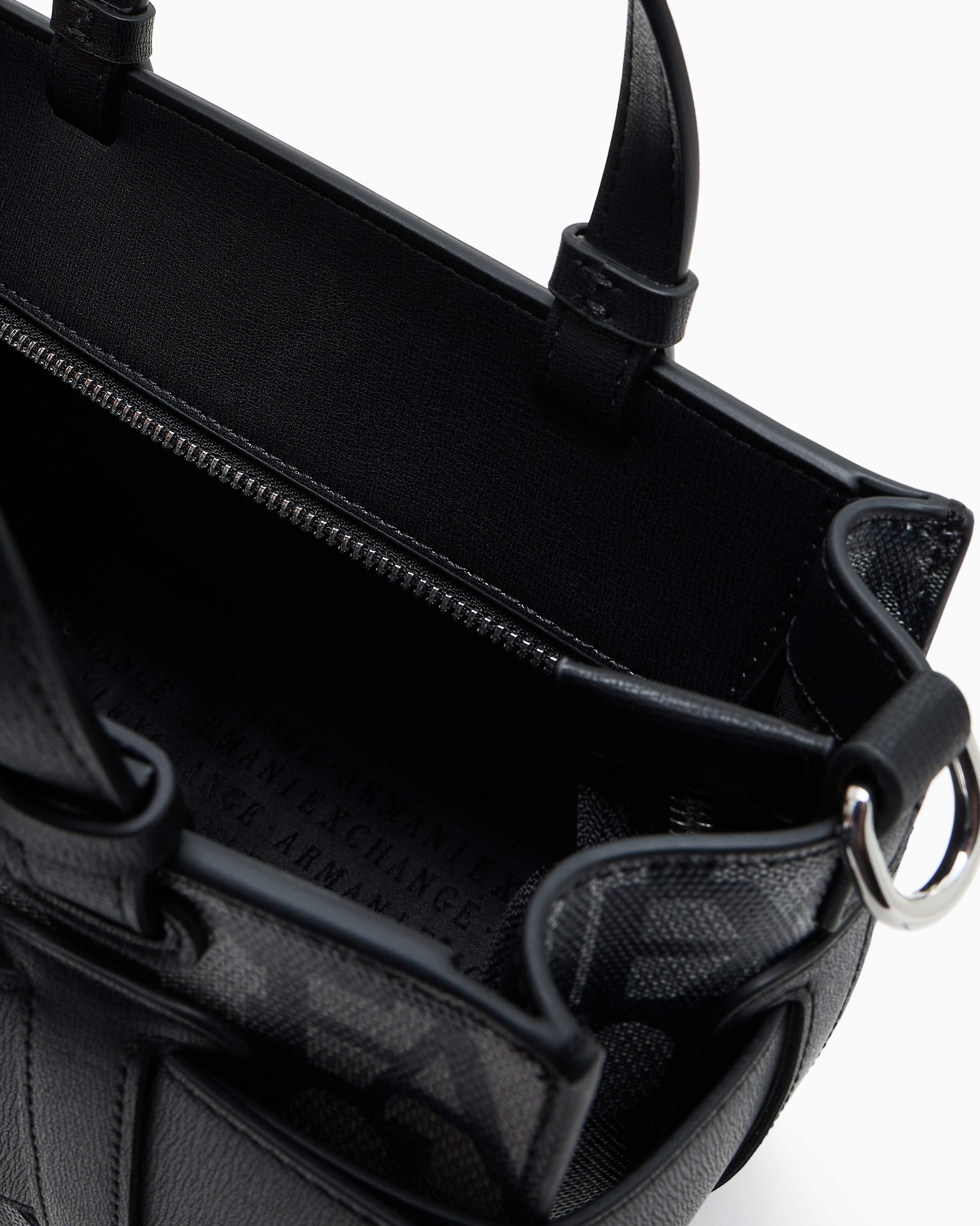 Susy All-Over Logo Print Shopping Bag