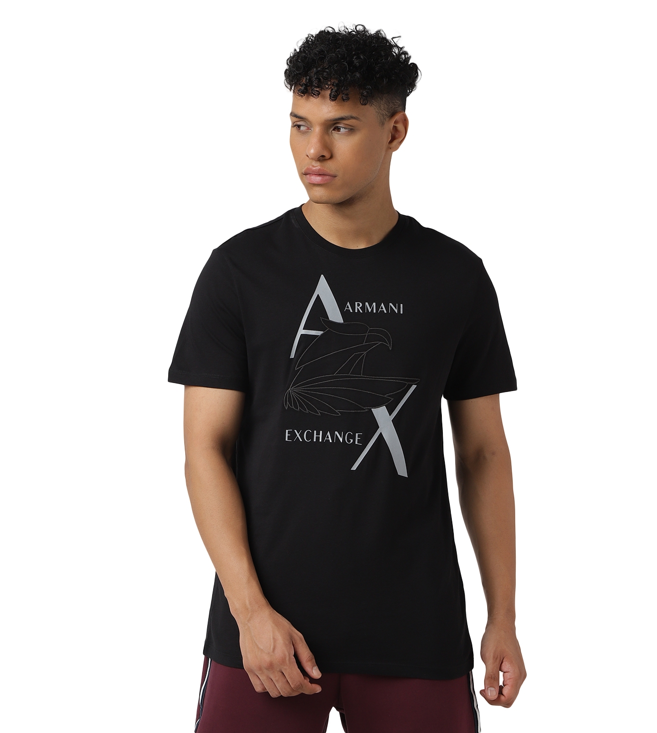 Armani Exchange Men T-Shirt - White / XXL