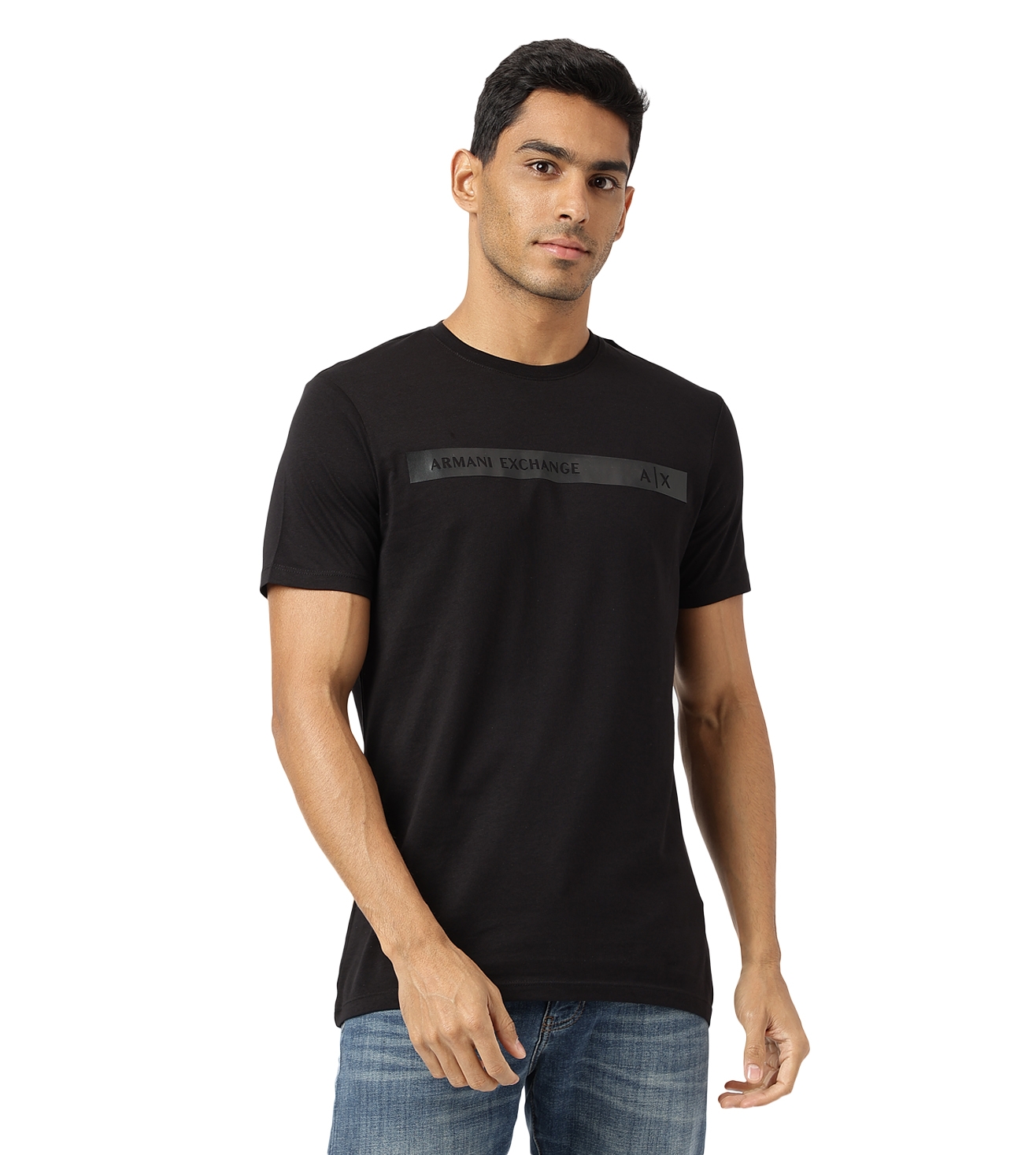 Armani Exchange Men T-Shirt Black / XXL