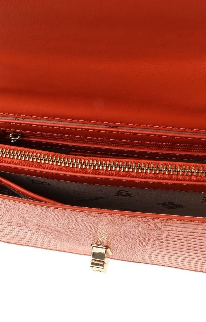 Bstake-E Orange Handbags