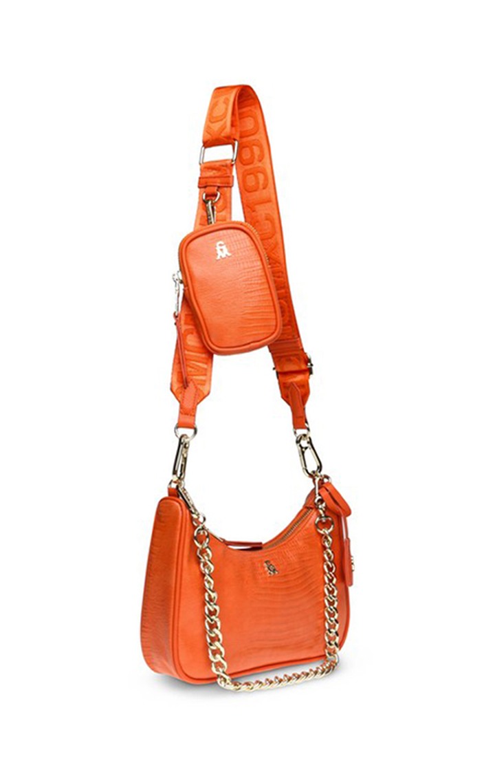 Bvital-E Orange Handbags