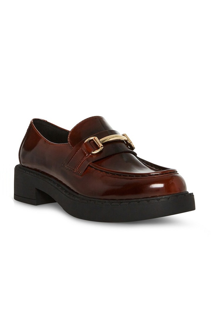 Ambrose-B Brown Closed Flats & Ballerinas