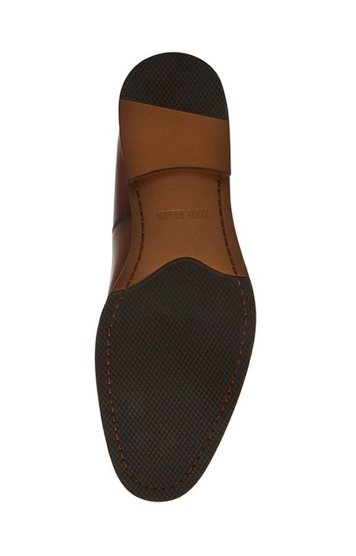 Ahearn Tan Tie-Ups & Dress Loafers
