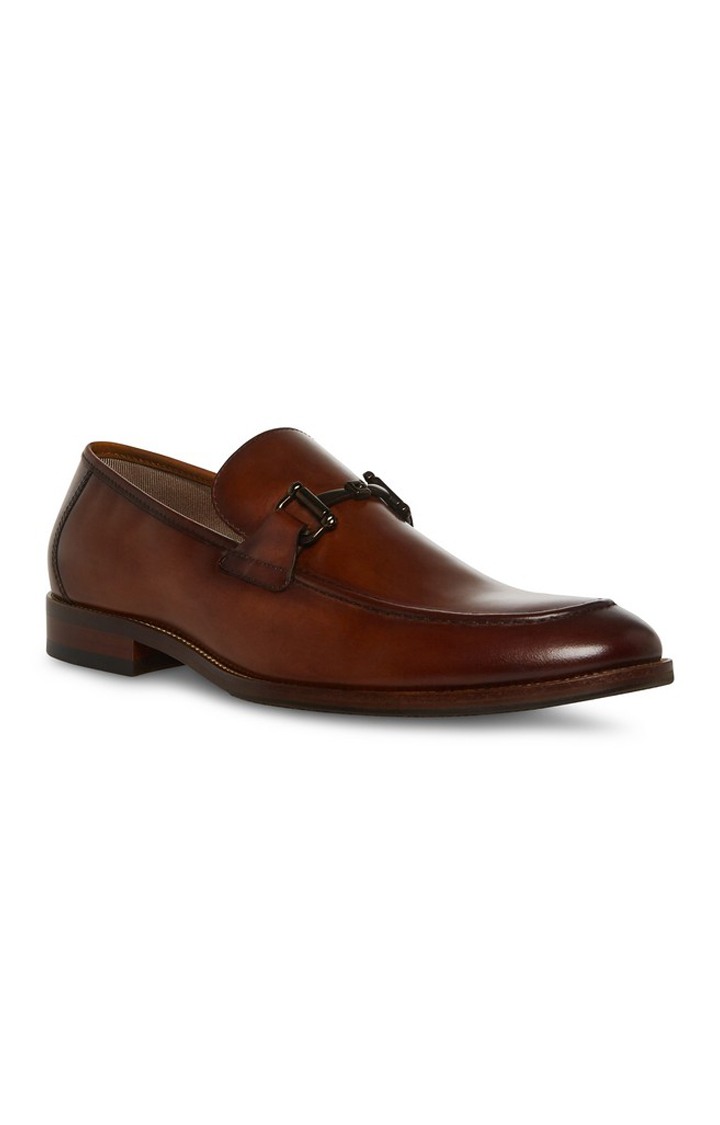Ahearn Tan Tie-Ups & Dress Loafers