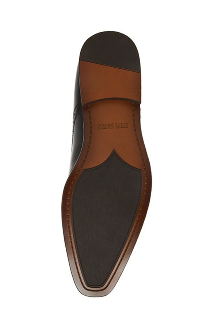 Aiden Black Tie-Ups & Dress Loafers
