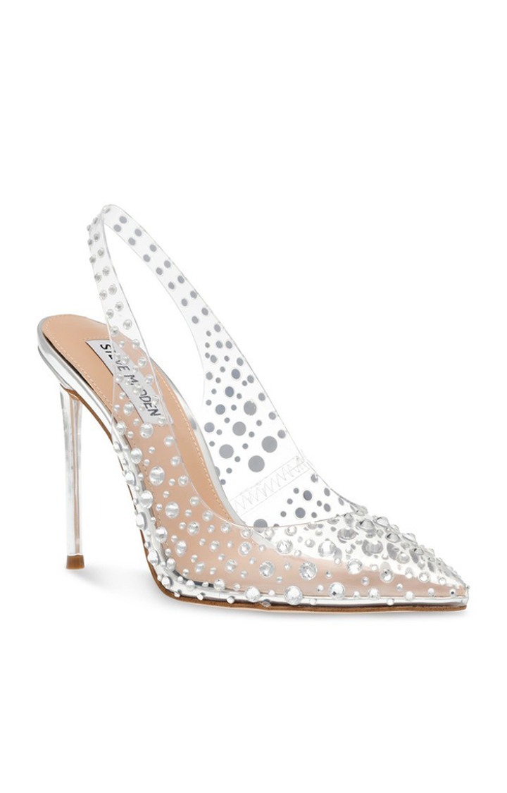 Vamp-Up Silver Pumps