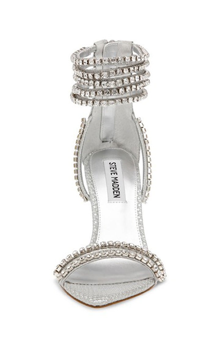 Bonjour Silver Heel Sandals
