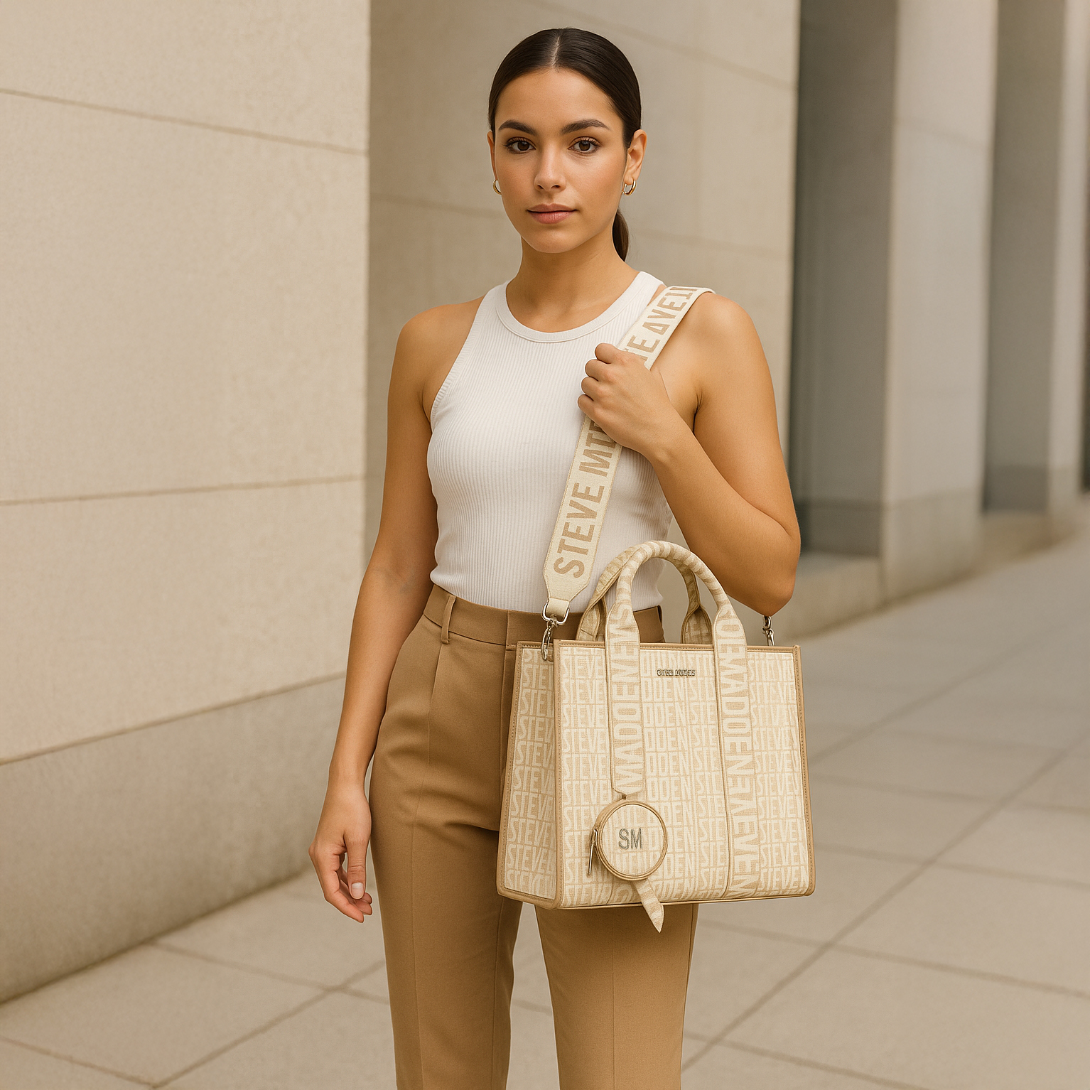Boptic Khaki Handbags