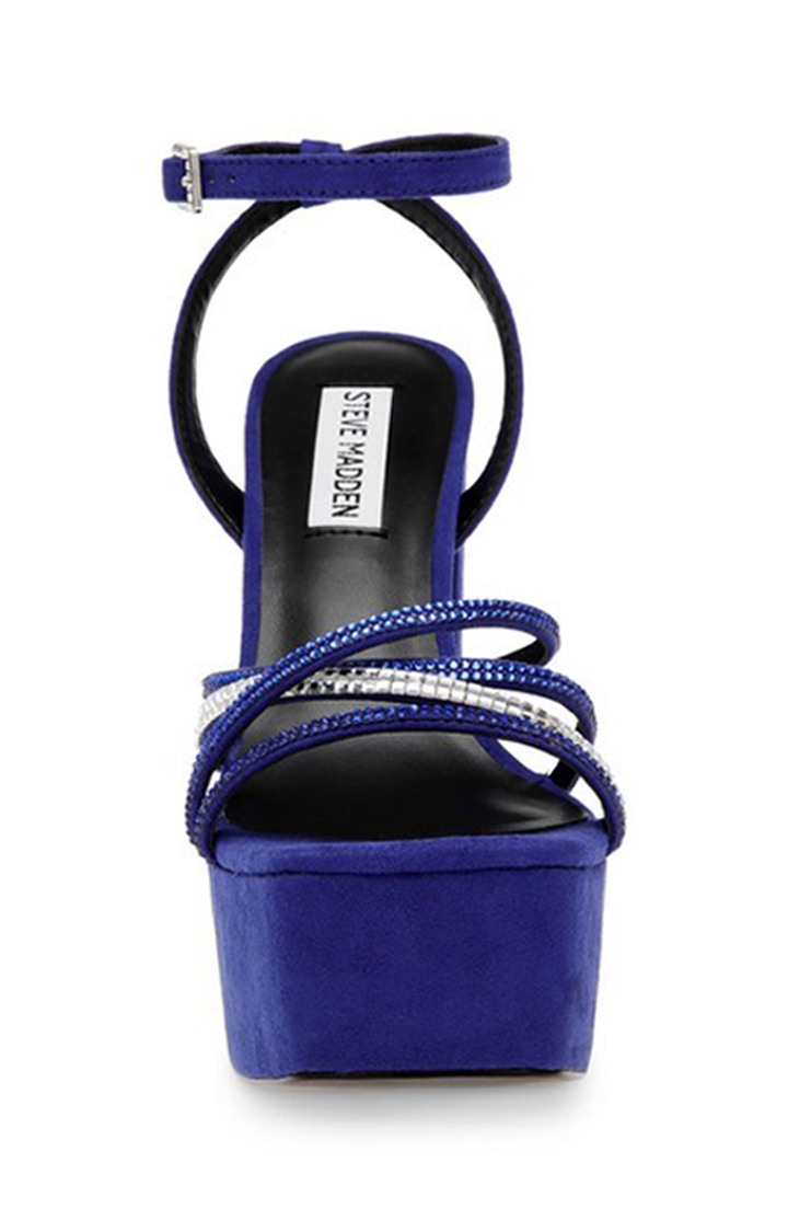 Reassure Blue Heel Sandals