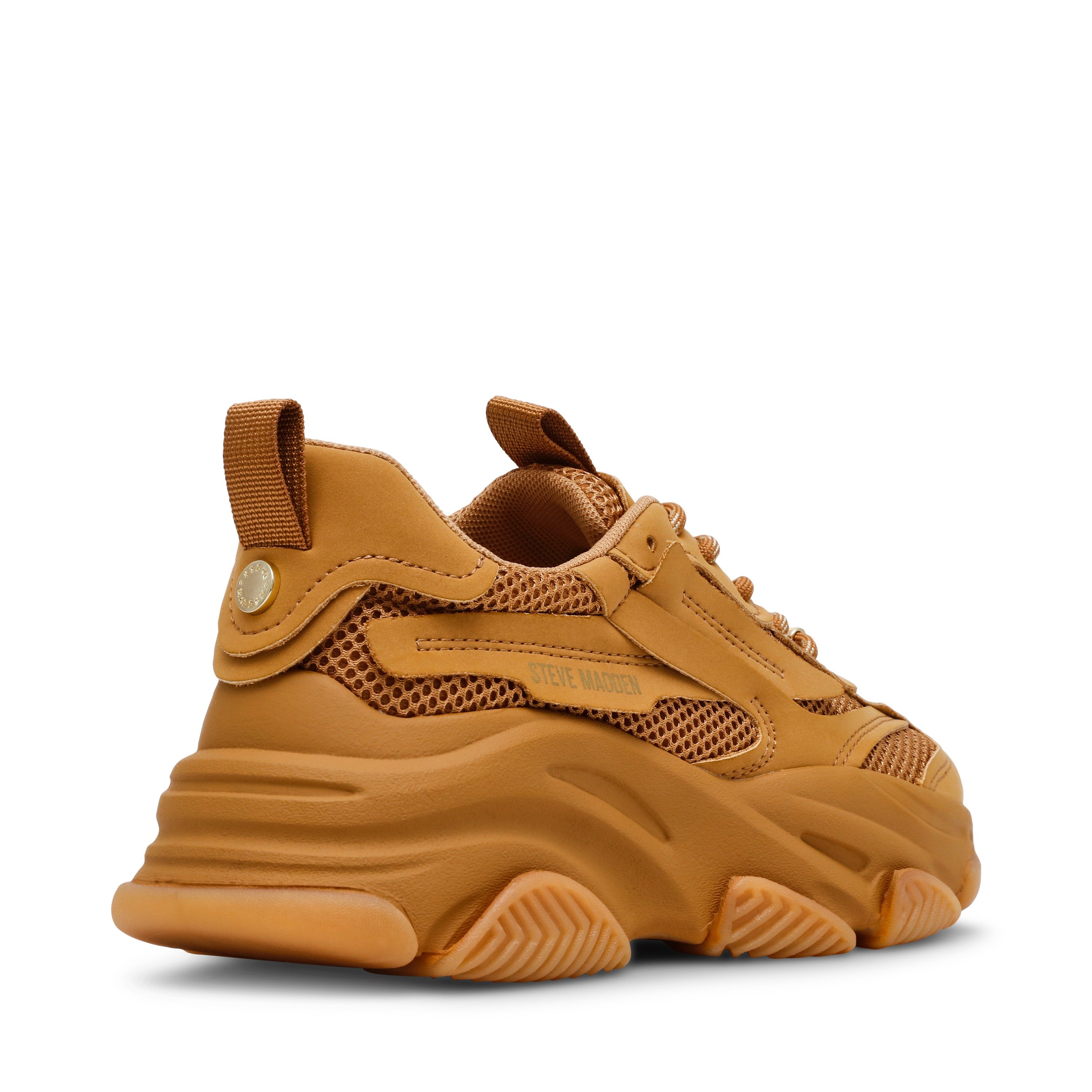 POSSESSION-E Tan Sneakers