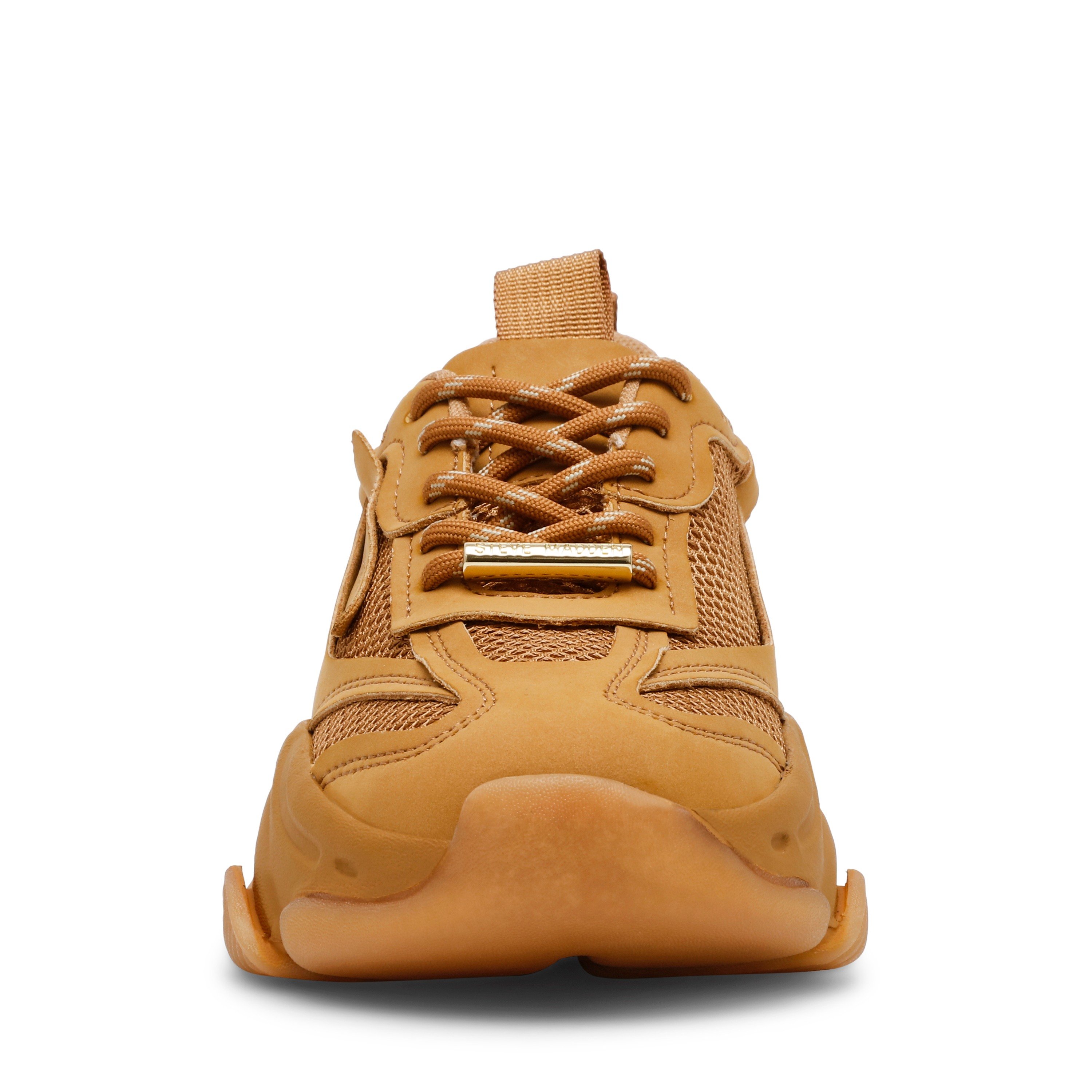 POSSESSION-E Tan Sneakers