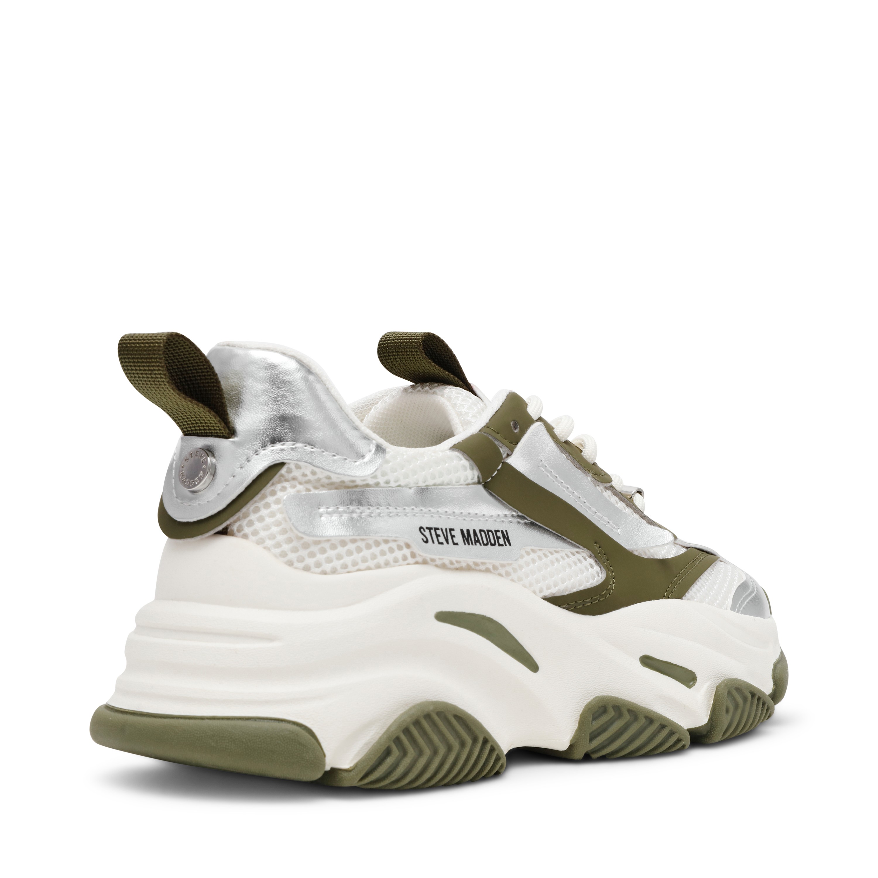Possession-E Olive/Silver Sneakers