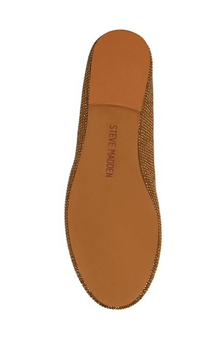 Blossoms-R Brown Closed Flats & Ballerinas