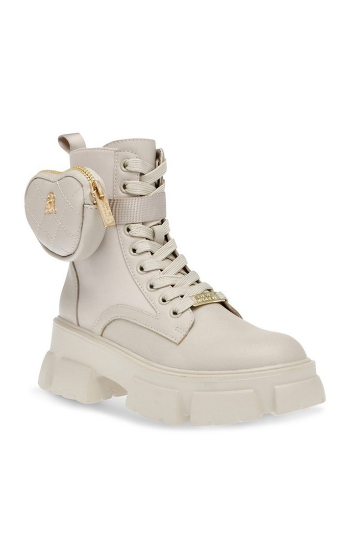 Tanker-H White Boots