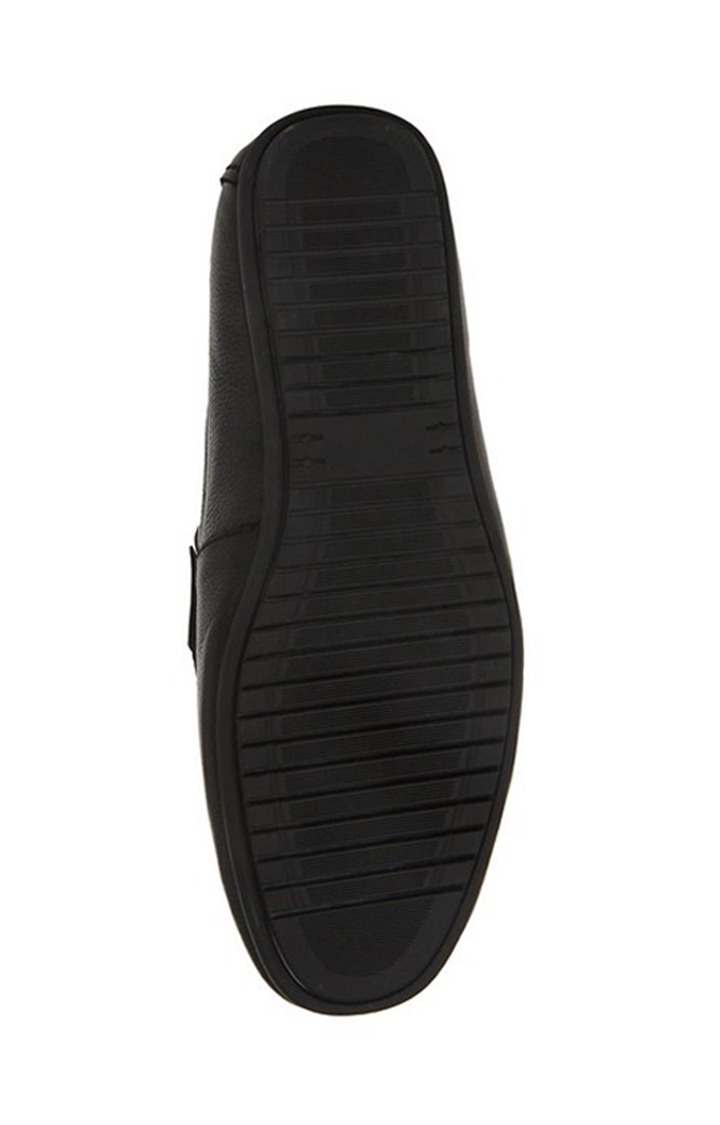 Rexx Black Driver Loafers