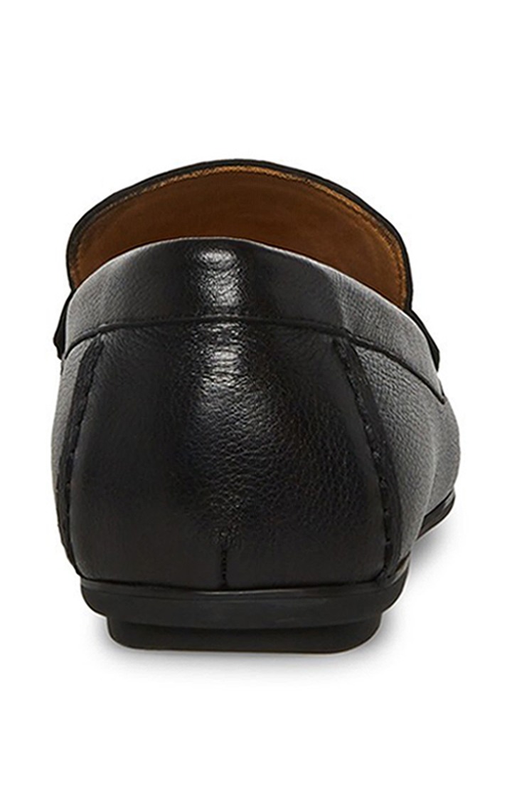 Rexx Black Driver Loafers