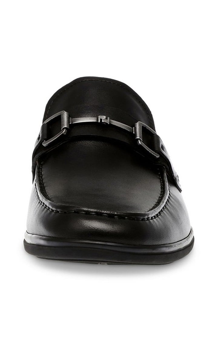 Raspyy Black Tie-Ups & Dress Loafers