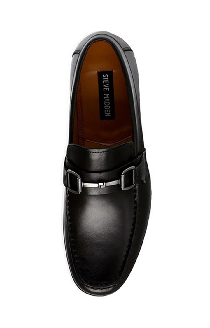 Raspyy Black Tie-Ups & Dress Loafers