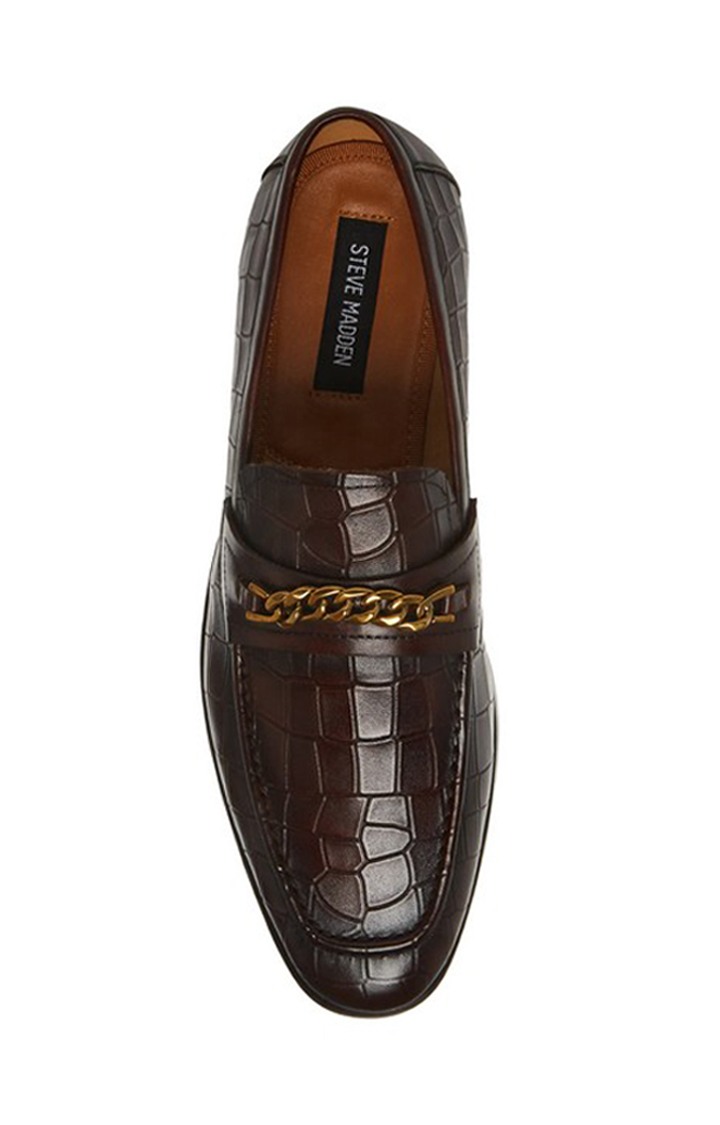 Kearn Brown Tie-Ups & Dress Loafers