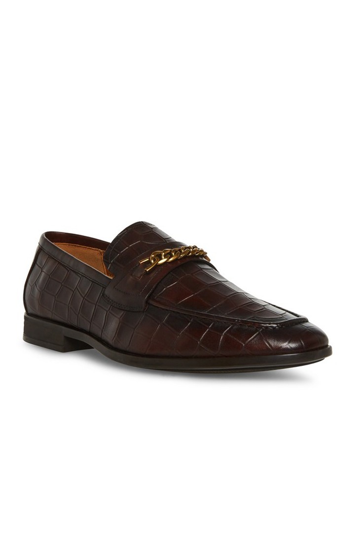 Kearn Brown Tie-Ups & Dress Loafers