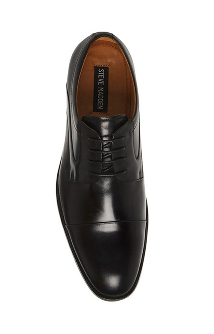 Daegan Black Tie-Ups & Dress Loafers